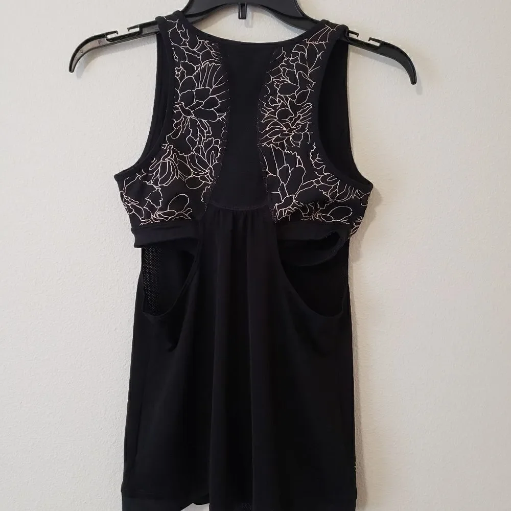 Athleta Workout Support Top (Floral) Sz XS